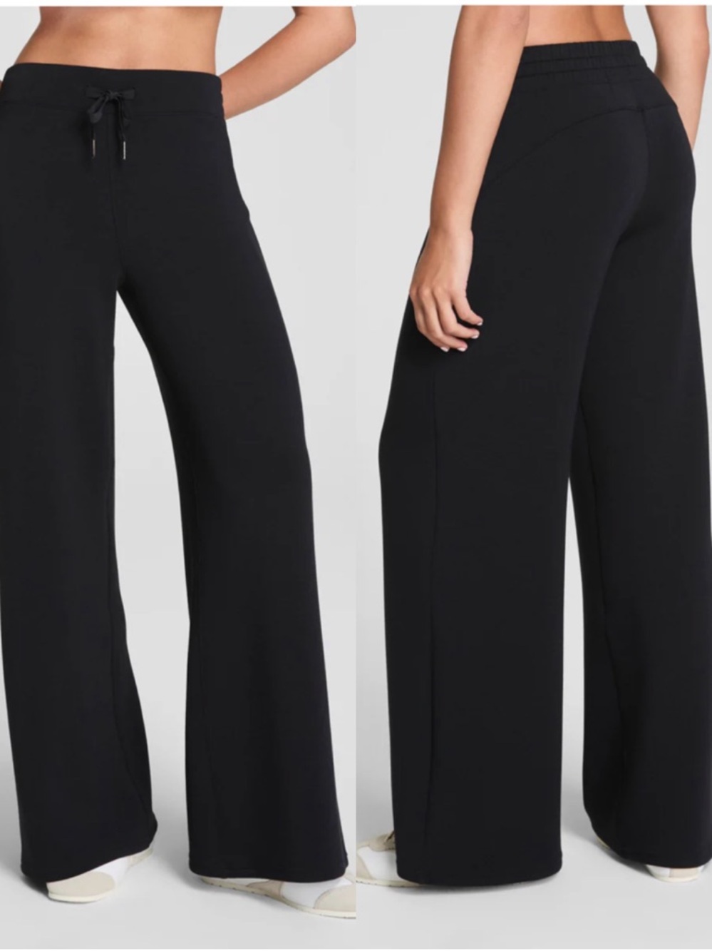 SPANX AirEssentials Wide Leg Pant Black Size Large